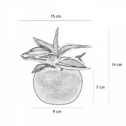 Plante Verte Artificielle Pot Effet Bois 14cm -Jardinoux Soldes Magasin 35863c0b96920df6