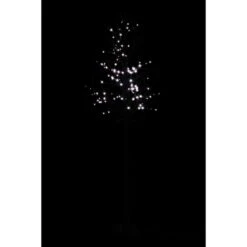 Arbre Nu + 150 Leds Blanc Chaud + Adaptateur Fil De 3m Paillettes Noir Extra Large 300cm -Jardinoux Soldes Magasin 63c5942f8d7063.75092944