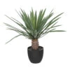 ATMOSPHERA Plante Artificielle Palmier En Pot H 52 Cm -Jardinoux Soldes Magasin 63eb35d3696d19.29136033