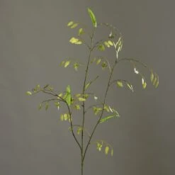 Avoine Artificiel En Branche 3 Ramures H 78 Cm Aerien Et Rare