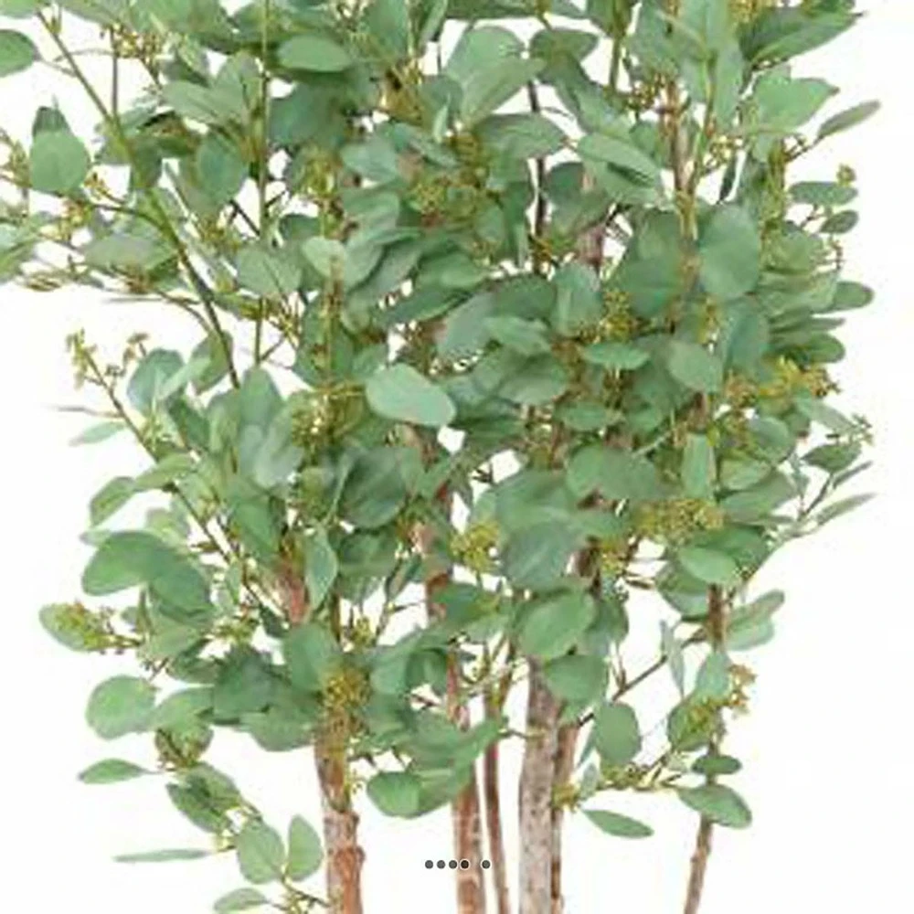 Joli Faux Eucalyptus En Pot H 160 Cm Feuillage Tissu Vert 5 Joli Faux Eucalyptus En Pot H 160 Cm Feuillage Tissu Vert – Image 3