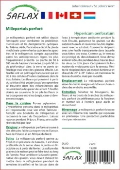 Kit De Culture - Millepertuis Perforé - 300 Graines - Hypericum Perforatum 8 Kit De Culture - Millepertuis Perforé - 300 Graines - Hypericum Perforatum -Jardinoux Soldes Magasin 64064130cc2d21.50290776