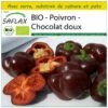 Kit De Culture - Bio - Poivron - Chocolat Doux - 10 Graines - Capsicum Annuum -Jardinoux Soldes Magasin 640641e5508630.06436749