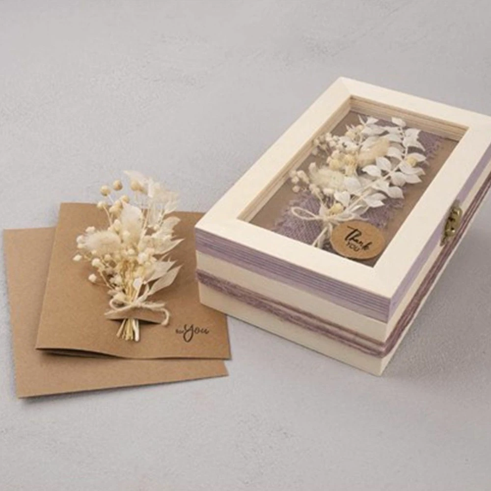 Bouquet De Fleurs Séchées Blanches 7 Bouquet De Fleurs Séchées Blanches – Image 5