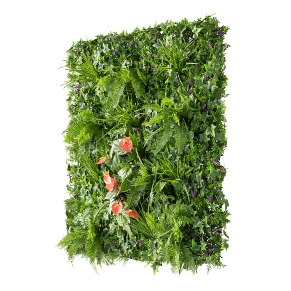 Mur Végétal Artificiel Extérieur Et Intérieur Prêt à Poser 1m X 1m Tropical 4 Mur Végétal Artificiel Extérieur Et Intérieur Prêt à Poser 1m X 1m Tropical – Image 2