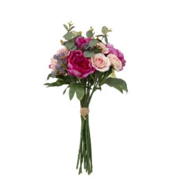 ATMOSPHERA Bouquet Composé Fleurs Artificielles D. 30 X H. 53 Cm