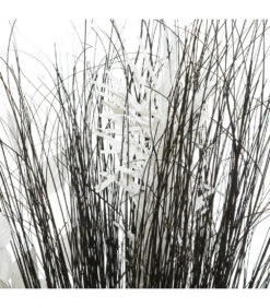 ATMOSPHERA Fagot De Fleurs Et Tiges Séchées Blanc Et Noir D. 36 X H. 100 Cm -Jardinoux Soldes Magasin 64821bbb5ab272.19897568