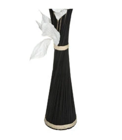 ATMOSPHERA Fagot De Fleurs Et Tiges Séchées Blanc Et Noir D. 40 X H. 150 Cm -Jardinoux Soldes Magasin 648229d616f217.48569813