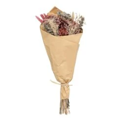 ATMOSPHERA Bouquet De Fleurs Séchées D. 20 X H. 50 Cm -Jardinoux Soldes Magasin 648229d7a85f72.26979938