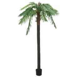 VIDAXL Palmier Phoenix Artificiel Avec Pot 305 Cm Vert 9 VIDAXL Palmier Phoenix Artificiel Avec Pot 305 Cm Vert -Jardinoux Soldes Magasin 65c7cbd4a888a855