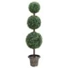 VIDAXL Plante De Buis Artificiel Avec Pot Forme De Boule Vert 118 Cm 1 VIDAXL Plante De Buis Artificiel Avec Pot Forme De Boule Vert 118 Cm -Jardinoux Soldes Magasin 6a5fc150f9e41255