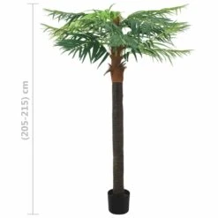 VIDAXL Palmier Phoenix Artificiel Avec Pot 215 Cm Vert 13 VIDAXL Palmier Phoenix Artificiel Avec Pot 215 Cm Vert -Jardinoux Soldes Magasin 8605bcd7403a12e9