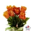 Botte 10 Roses ''Fleurs De France'' H.50cm Coloris Variables -Jardinoux Soldes Magasin 907464 002