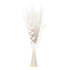 ATMOSPHERA Fagot De Fleurs Et Tiges Séchées Blanc Et Naturel D. 36 X H. 100 Cm -Jardinoux Soldes Magasin cf17f4433c913238