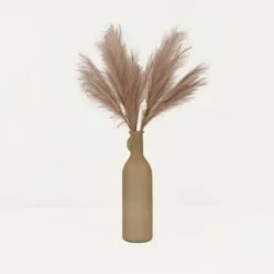 Plumeau Artificiel Brun 110cm Lot De 3 -Jardinoux Soldes Magasin f021ca7868fb682a